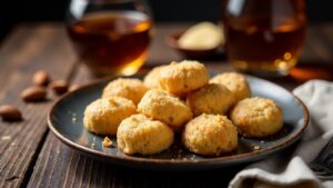 Vin Santo und Cantucci (Mandelkekse)