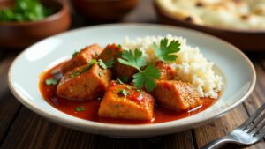 Vindaloo (scharfes Schweinefleisch-Curry)