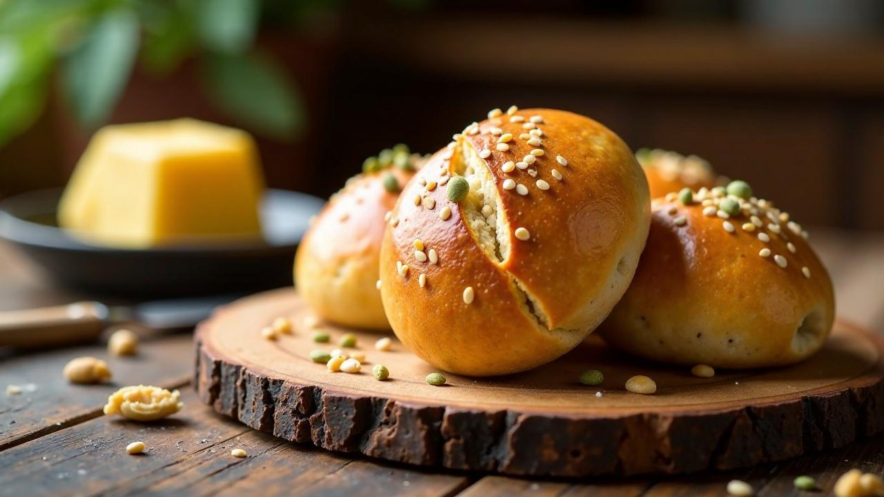 Vollkorn-Dinkelbrötchen: Gesättigt