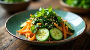 Wakame-Salat mit Mānuka-Vinaigrette