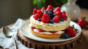 Waldbeeren-Garten-Torte