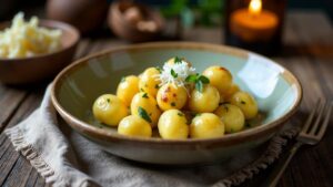 Walliser Bergkäse-Gnocchi