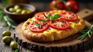 Walliser Tomaten-Focaccia