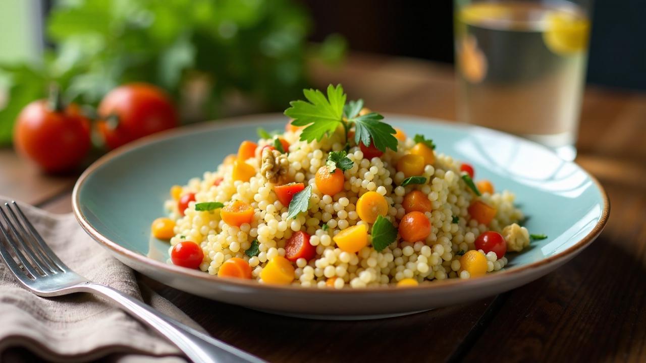 Walnuss-Couscous-Pilaf