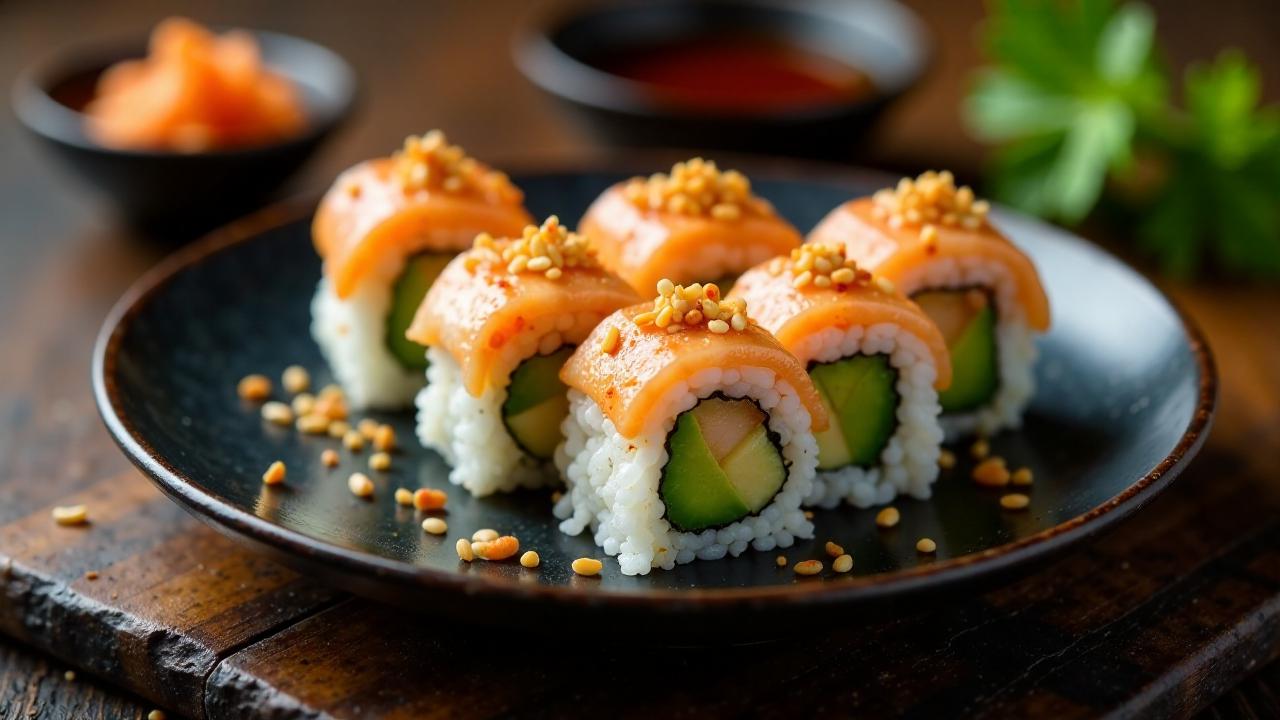 Wasabi Crab Roll (Wasabi-Krabben-Rolle)