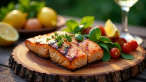 Washington Cedar Plank Salmon