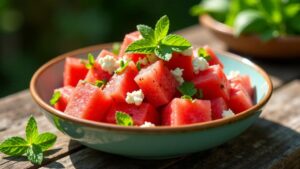 Watermelon and Feta Salad