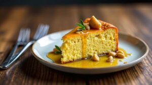 Wattleseed and Honey Cake