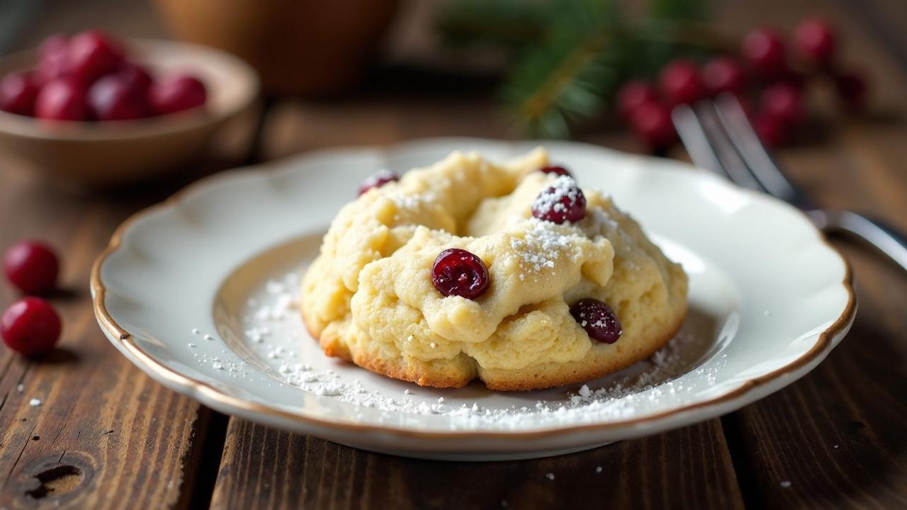 Weiße Schokolade-Cranberry-Kekse