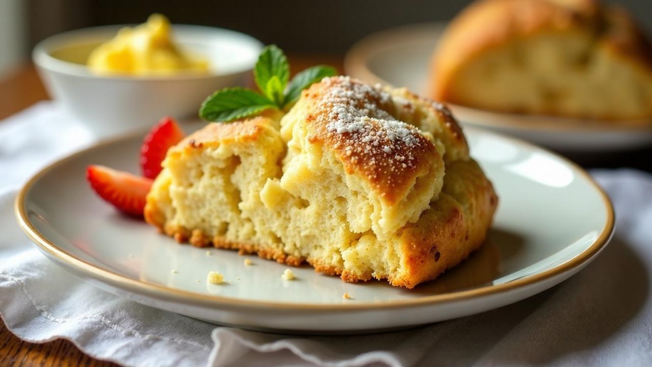 Weiße Schokolade-Macadamia-Scones