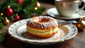 Weihnachtspunsch-Donut