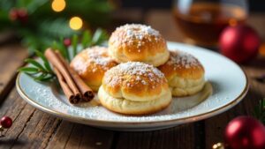 Weihnachtspunsch-Milchbrötchen