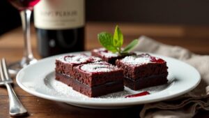 Wein-Swirl Brownies