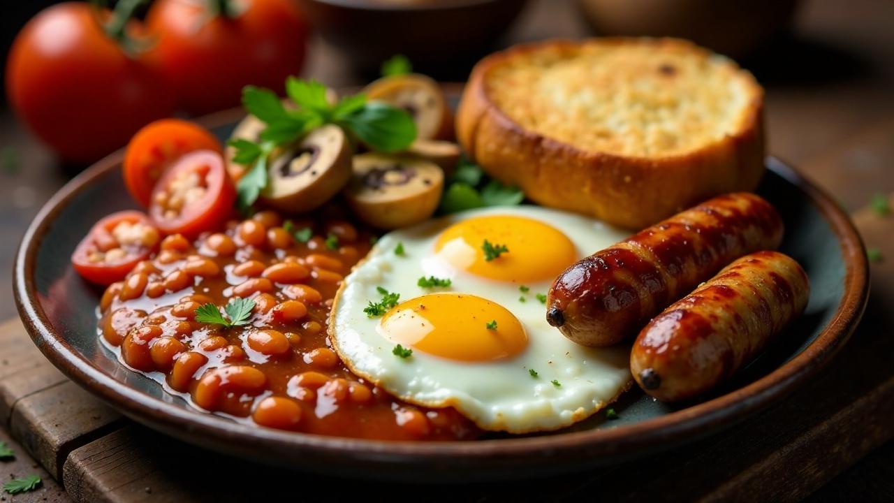 Welsh Breakfast - Traditionelles Walisisches Frühstück