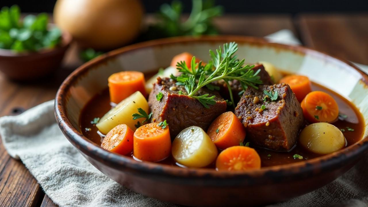 Westfälischer Pfefferpotthast mit Fenchel