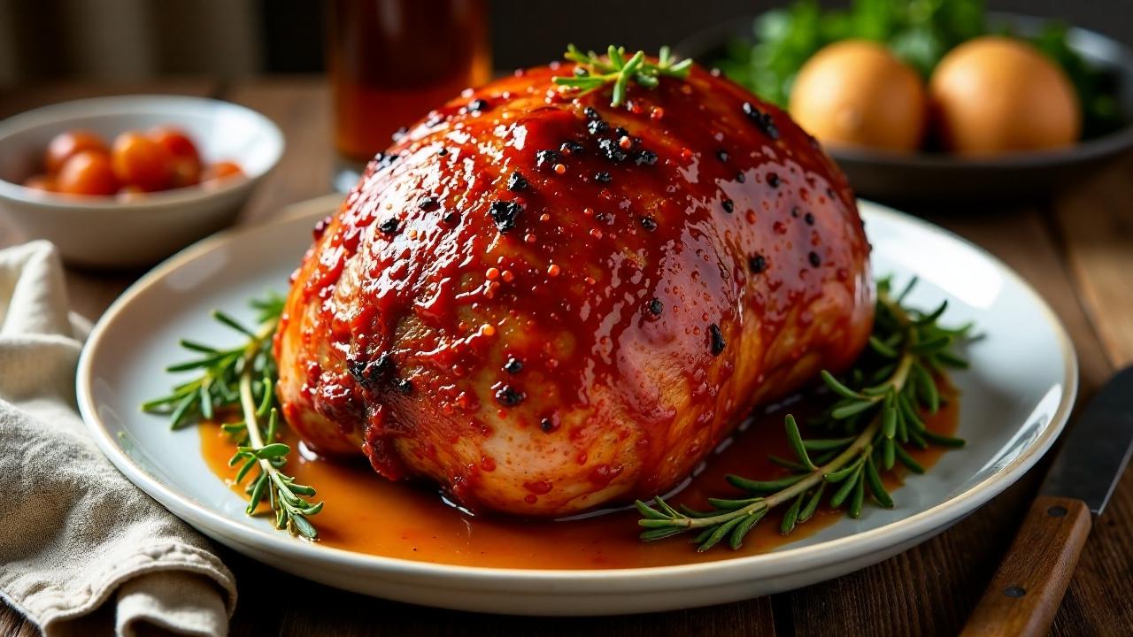 Whiskey Glazed Ham