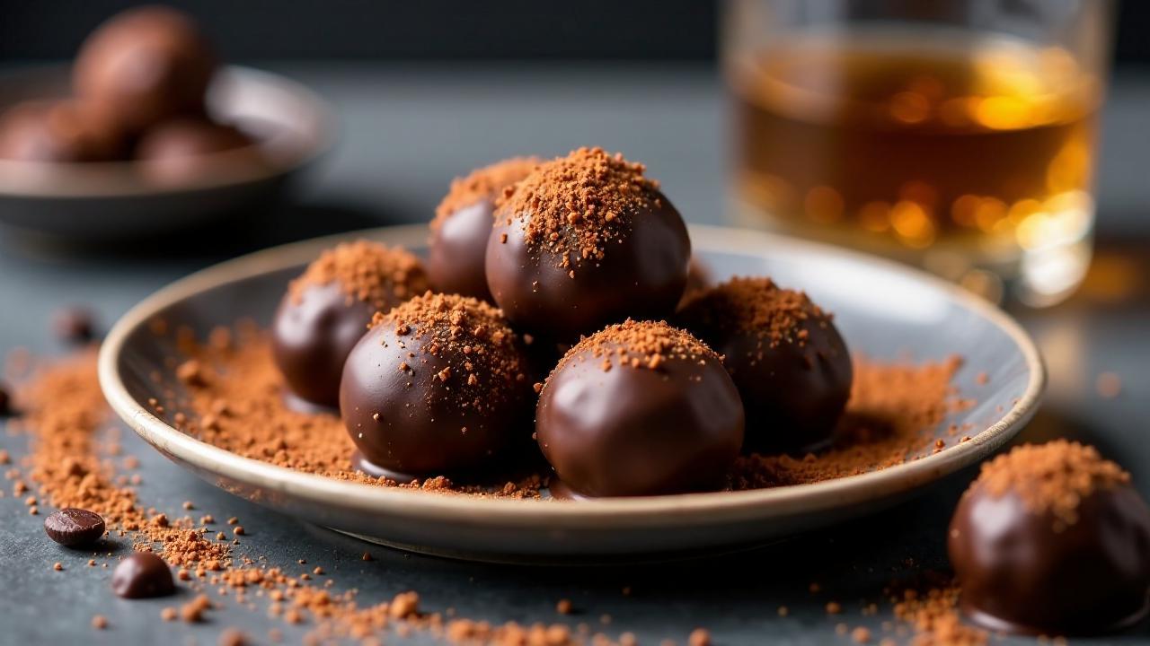 Whisky-Ganache-Trüffel