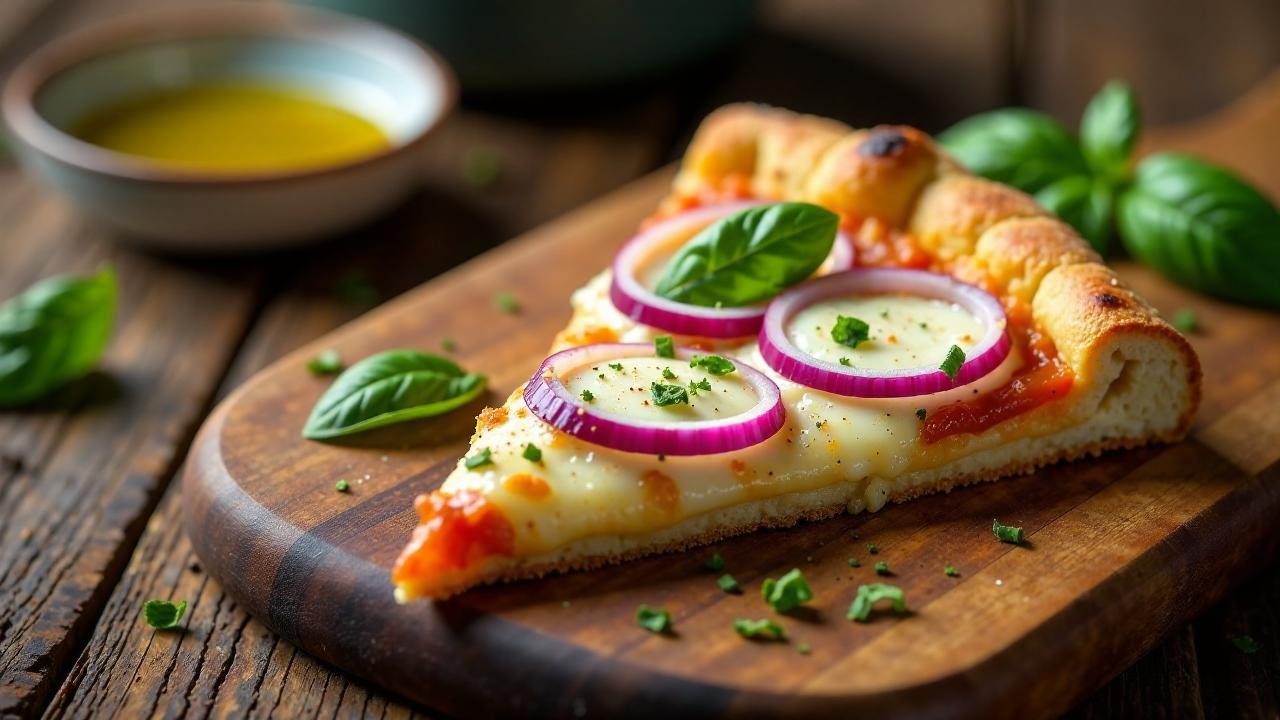 Whitebait Pizza - Pizza mit Weißfisch