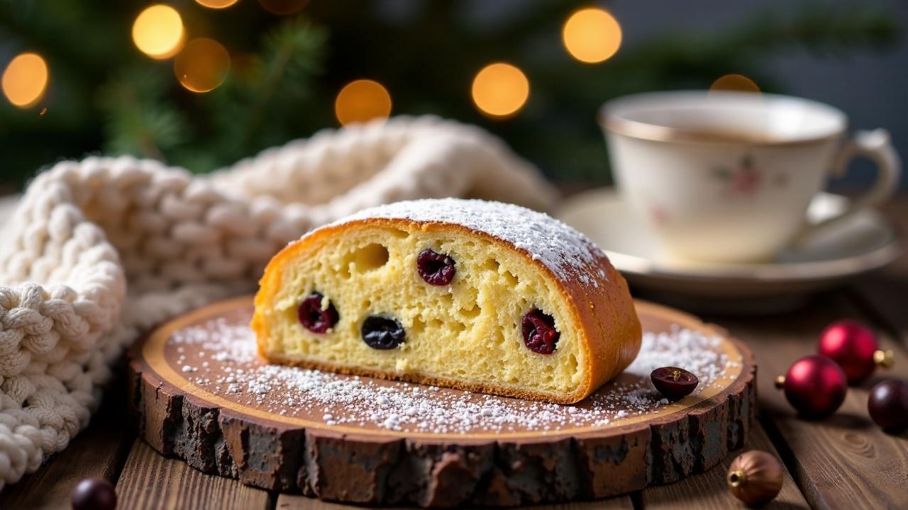 Wiener Marzipanstollen