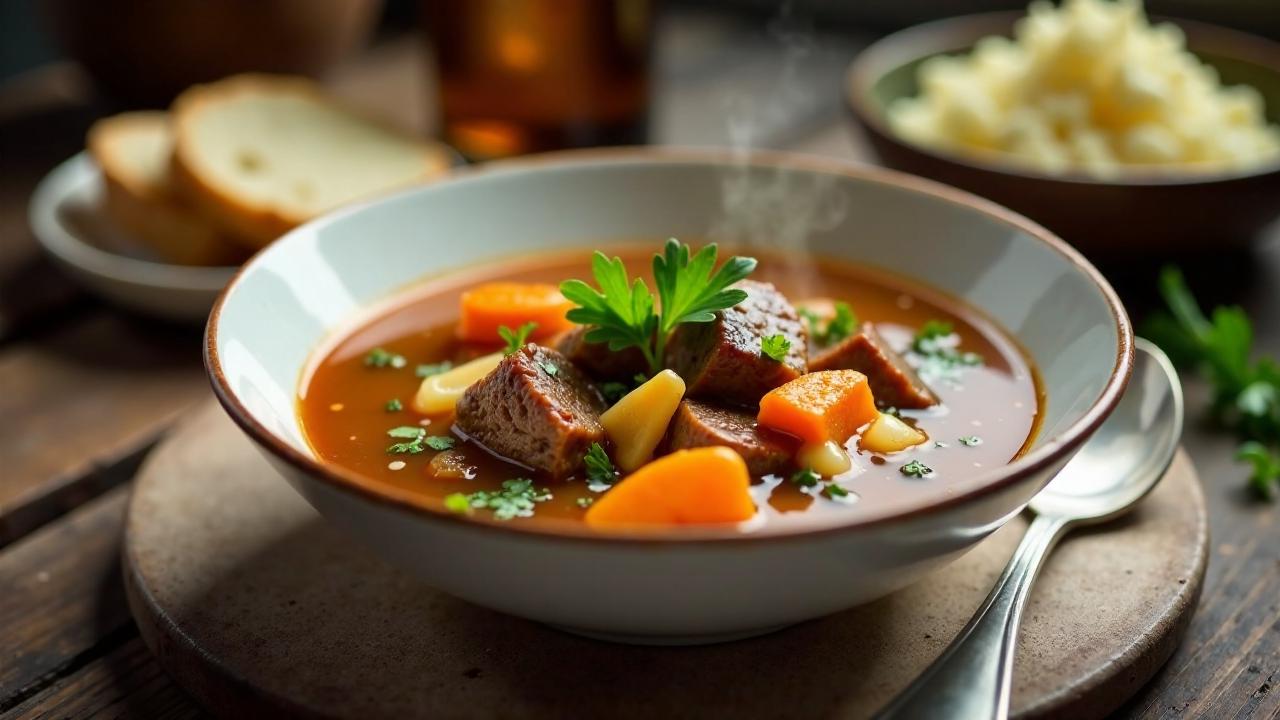 Wiener Rindsuppe mit Frittaten