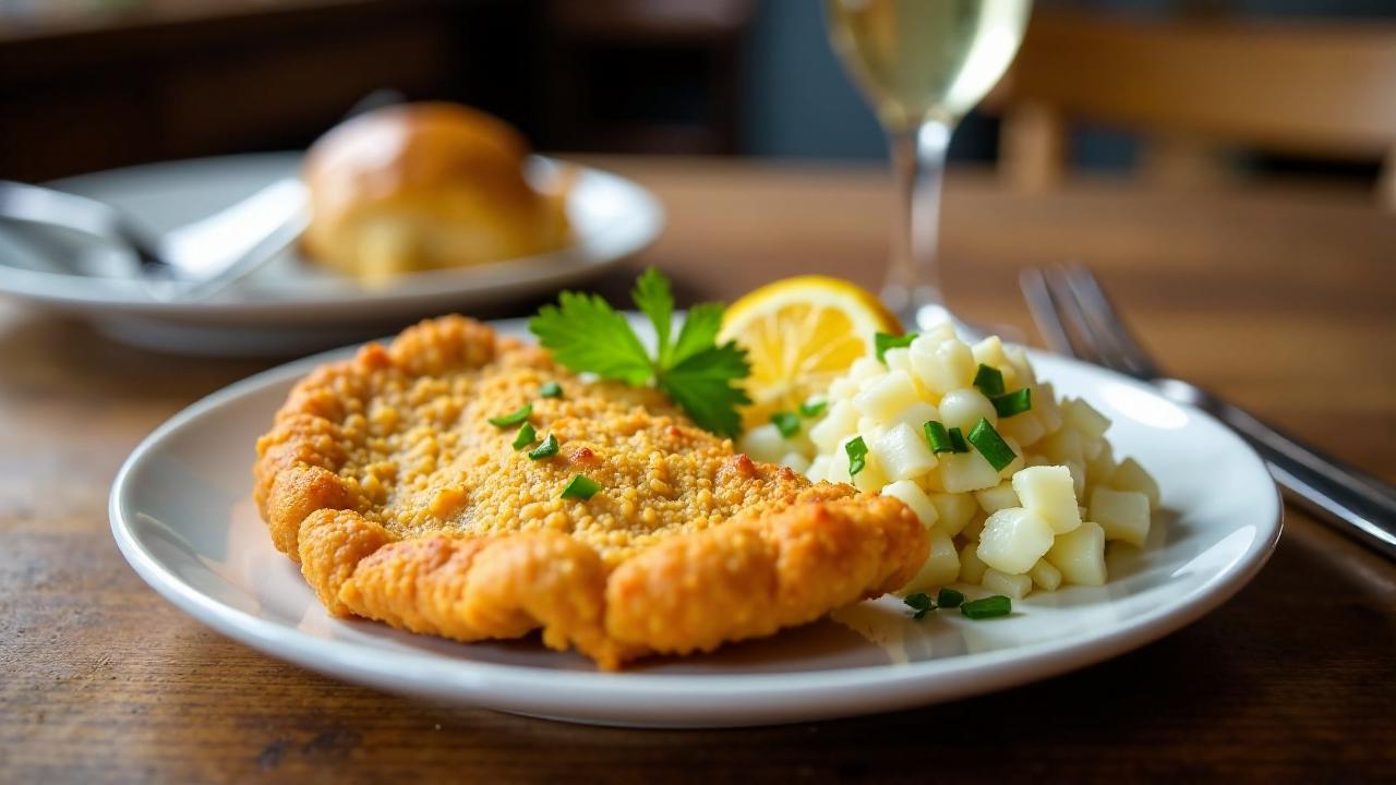 Wiener Schnitzel mit Kartoffelsalat