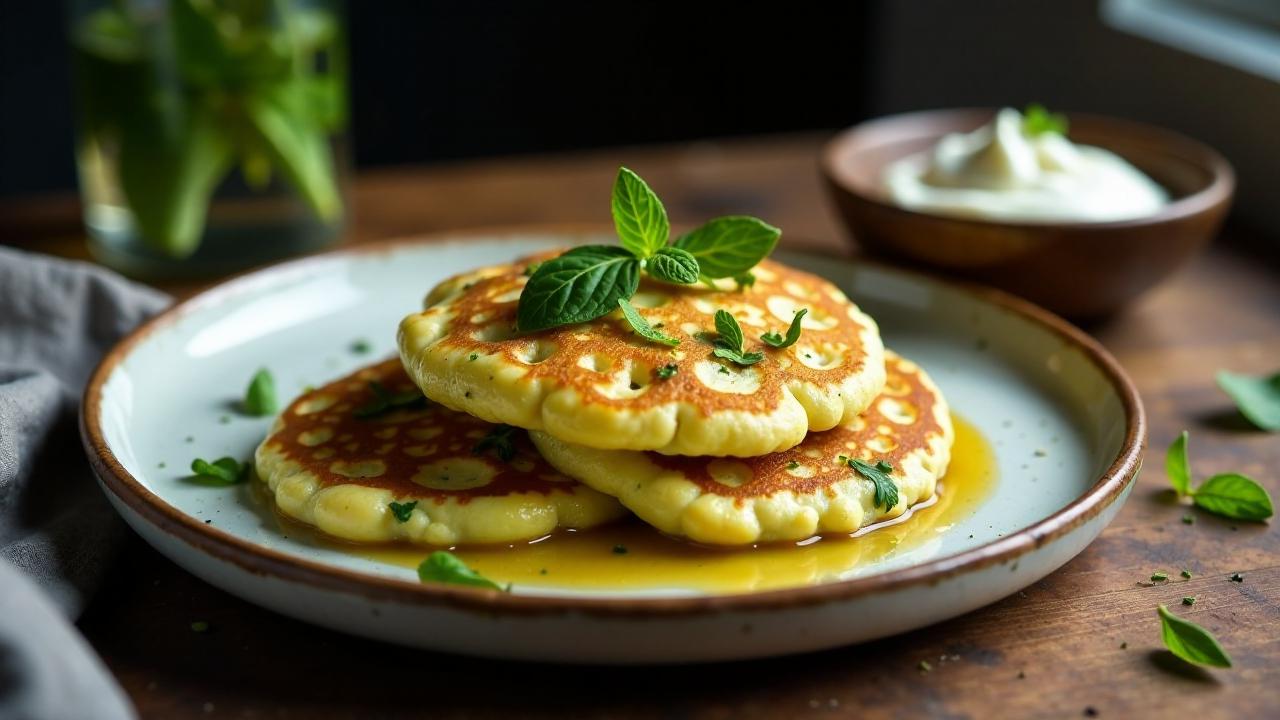 Wikinger-Bärenklau-Pfannkuchen