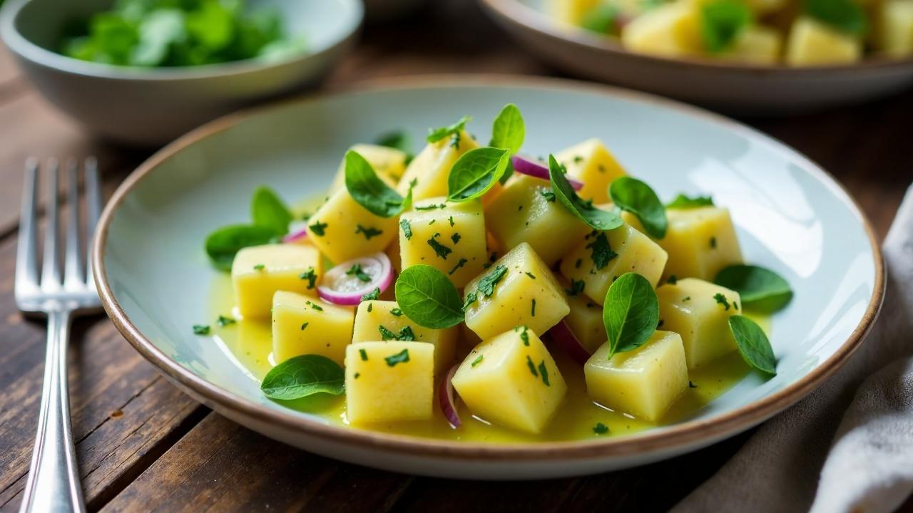 Wilder Hopfen-Kartoffel-Salat