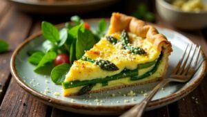 Wilder Spargel-Quiche