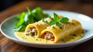 Wildkaninchen-Cannelloni