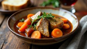 Wildkaninchen-Ragout