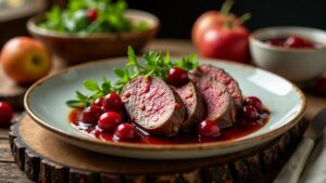 Wildschweinbraten Saarland – Mit Preiselbeeren