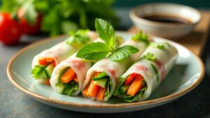 Winnshoetzig Garten Spring Rolls