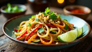 Winterliches Pad Thai