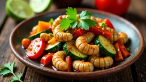 Witchetty Grub Stir-Fry