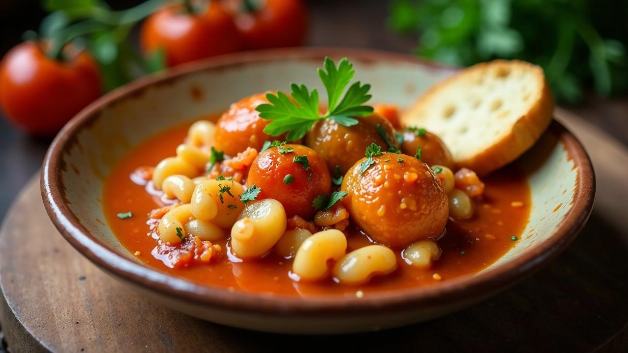 Wittling in Tomaten-Ragout