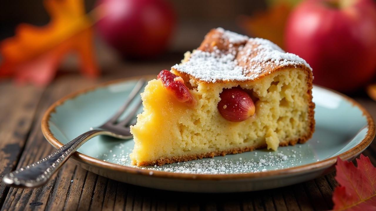 Würzburger Apfel-Zwetschgen-Kuchen