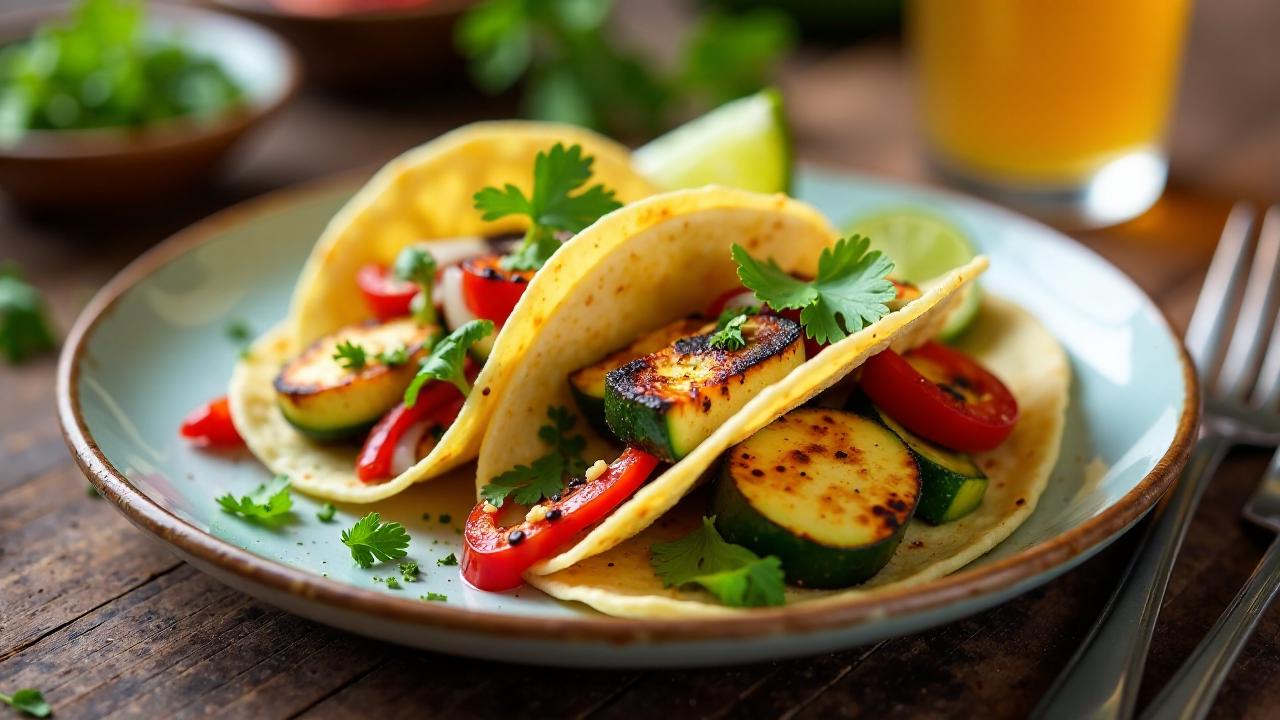 Würzige Halloumi-Tacos