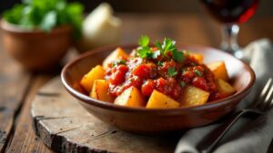 Würziger Patatas Bravas