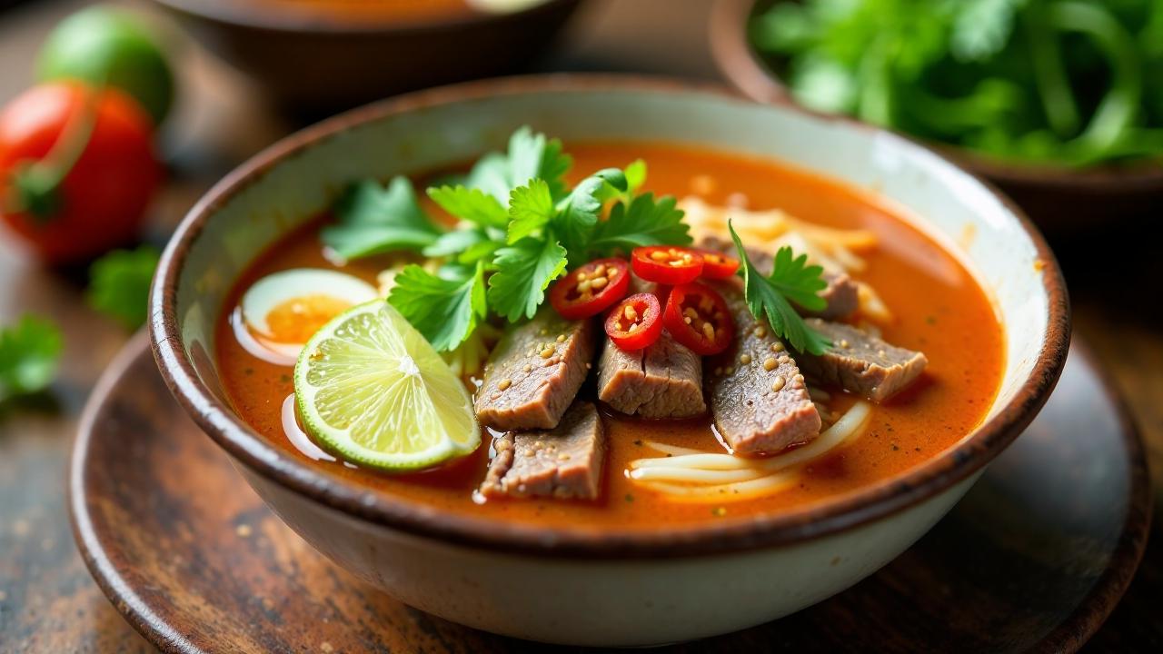 Würziges Bun Bo Hue