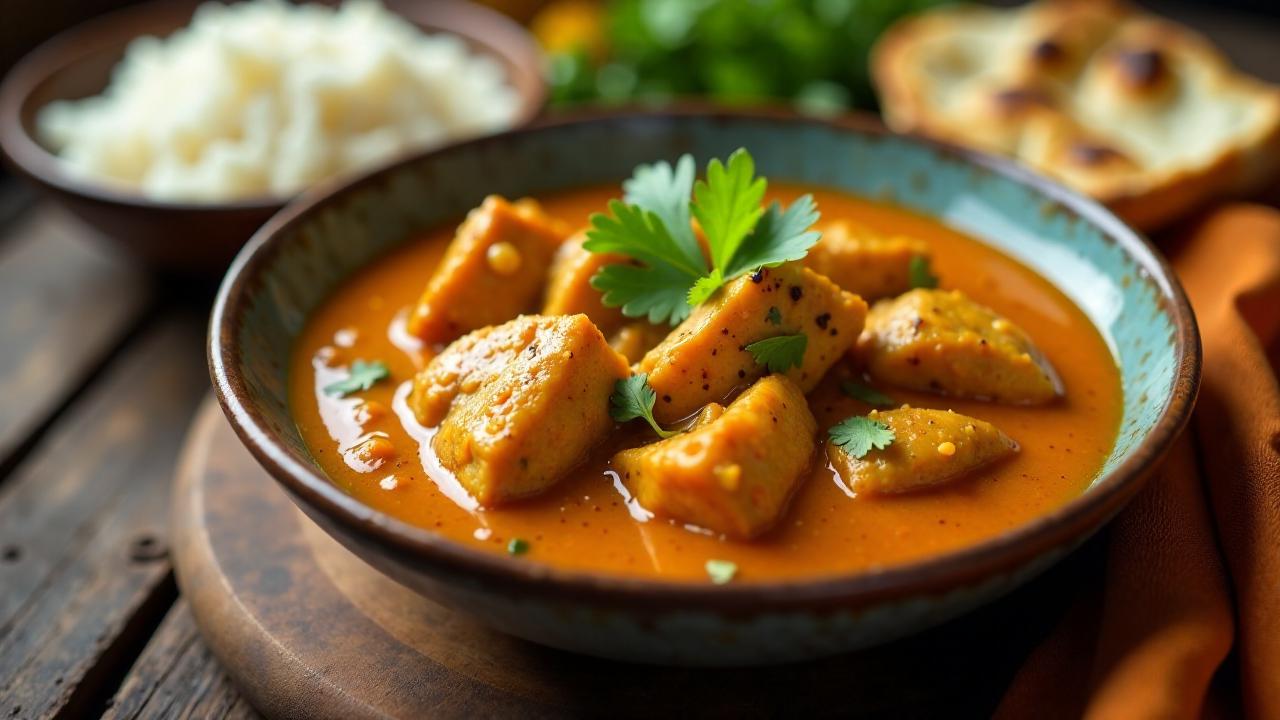 Würziges Hähnchen-Curry