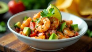 Würziges Shrimps-Ceviche