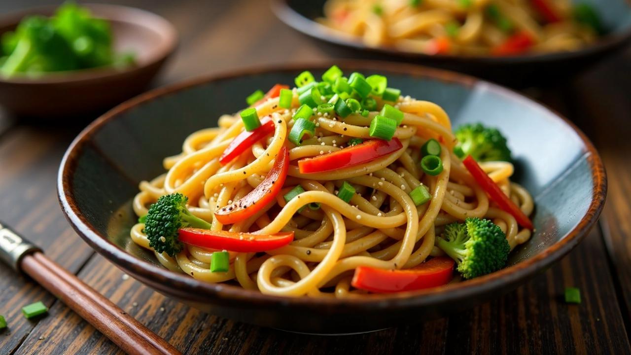 Yakisoba – Gebratene Nudeln im Edo-Stil