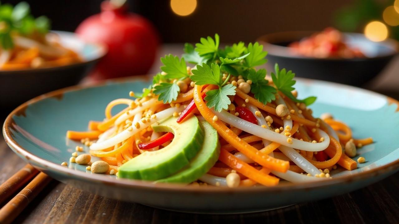 Yee Sang - Chinesischer Rohkostsalat