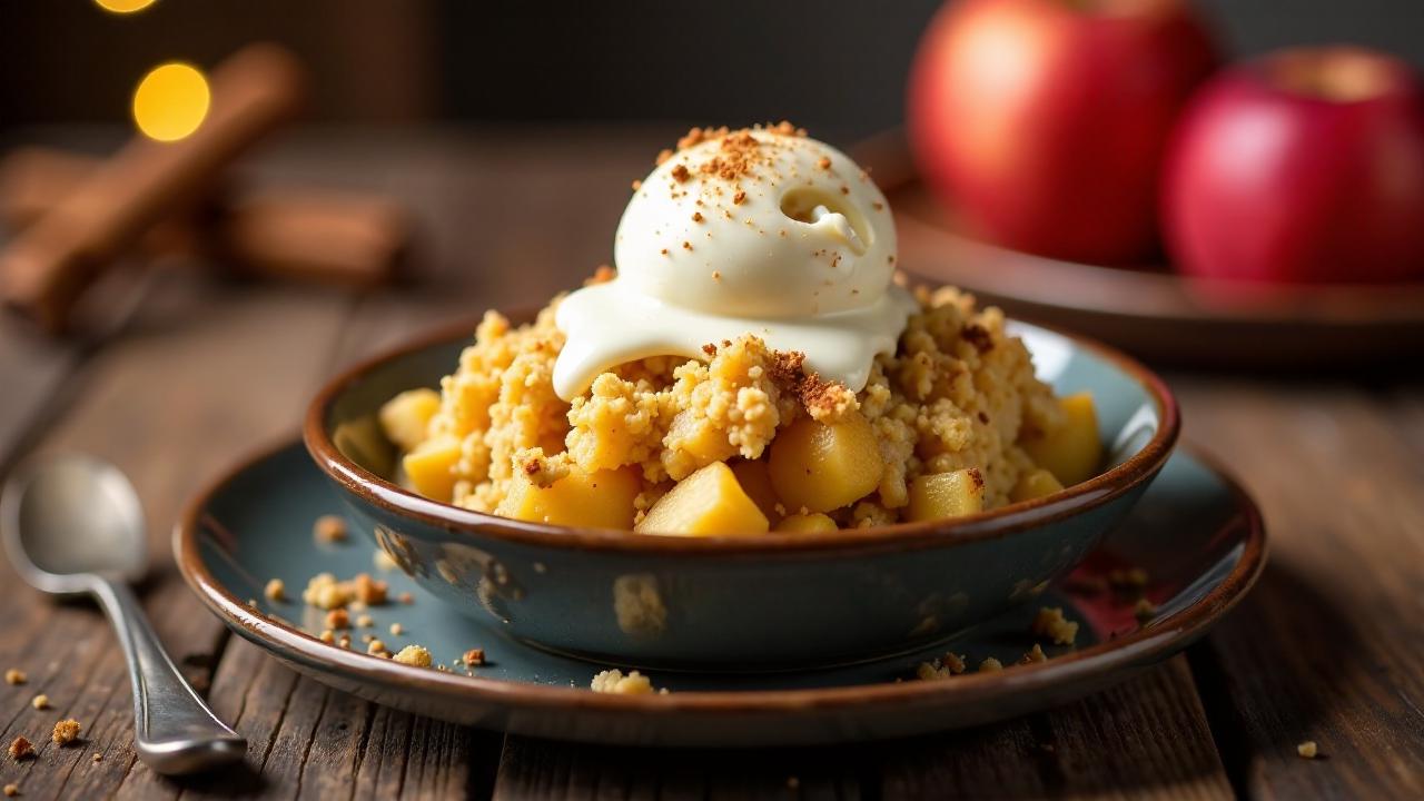 Yorkshire Apple Crumbles