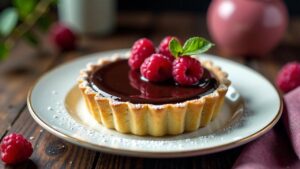 Yorkshire Bitter Chocolate Tart