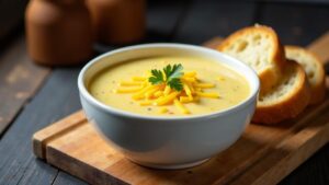 Yorkshire Cheddar und Ale Suppe