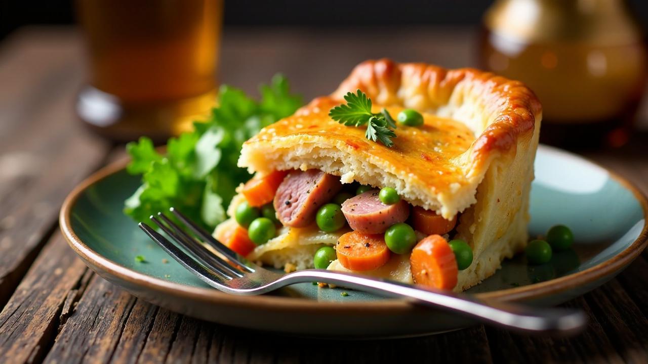 Yorkshire Gammon und Ale Pie