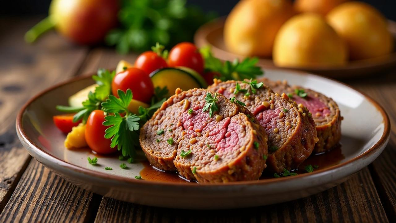 Yorkshire Meatloaf und Pudding