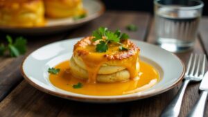 Yorkshire Pudding mit Butter Chicken