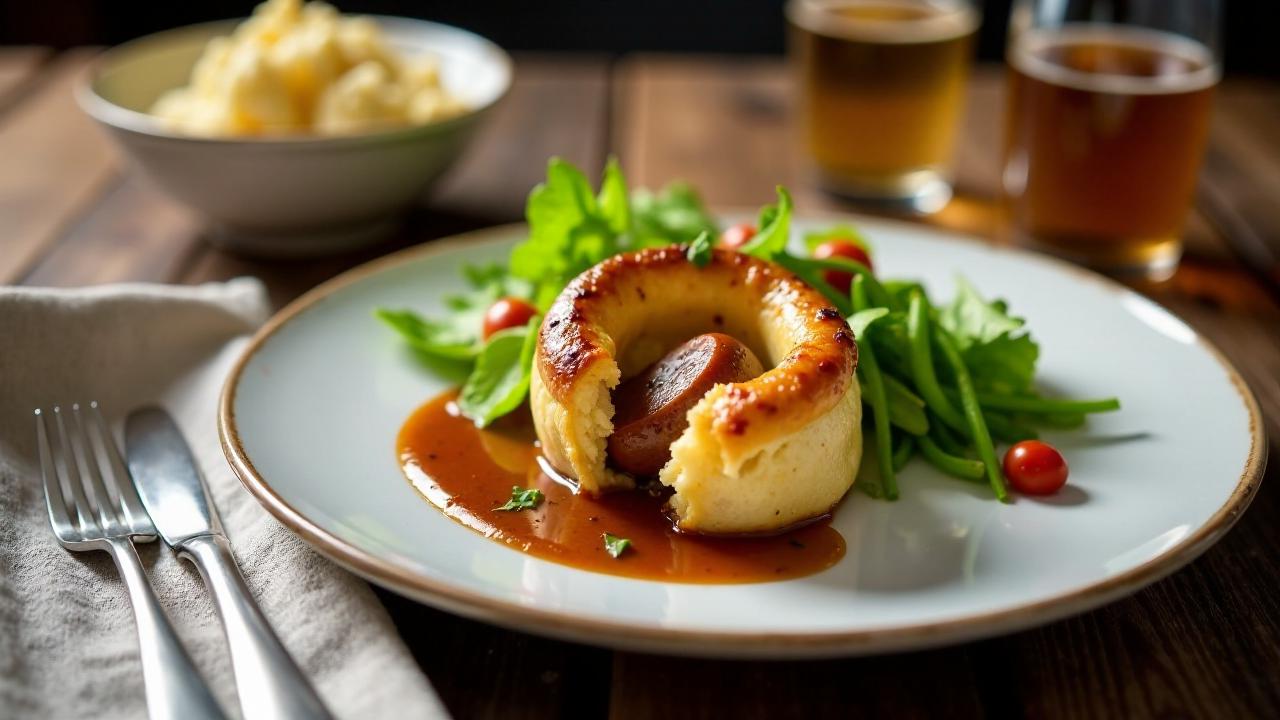 Yorkshire Pudding und Bangers